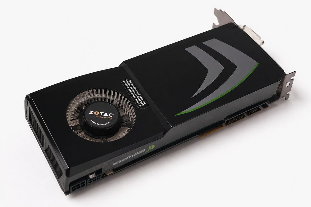 Видеокарта Zotac GTX 275 1гб 448bit