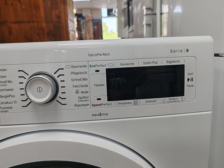 Пералня Бош Bosch Serie 8 A+++ 9кг Made in Germany с 2 години Гаранция!