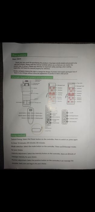 Saltea masaj cu infraroșu