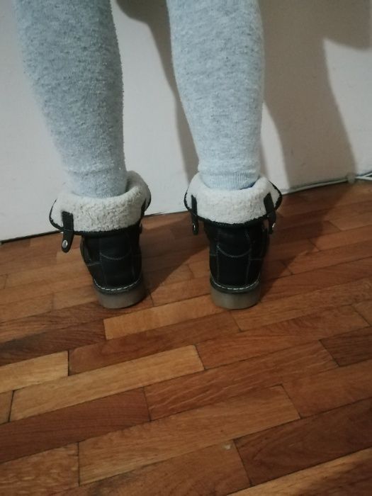 Боти естествена кожа