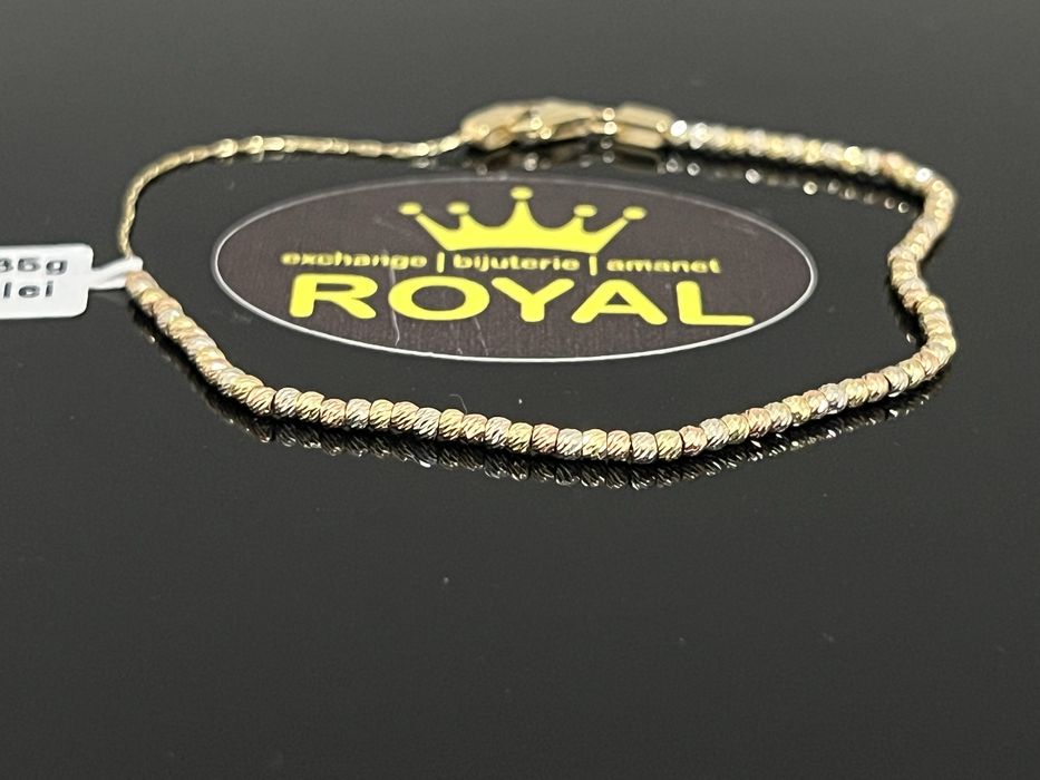 Bijuteria Royal CB : Bratara dama aur 14k 585   2,35 gr