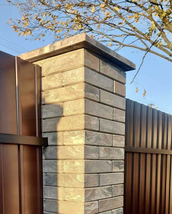 Облицовочный кирпич в форме Лего. Облицовочные кирпичи для балкона