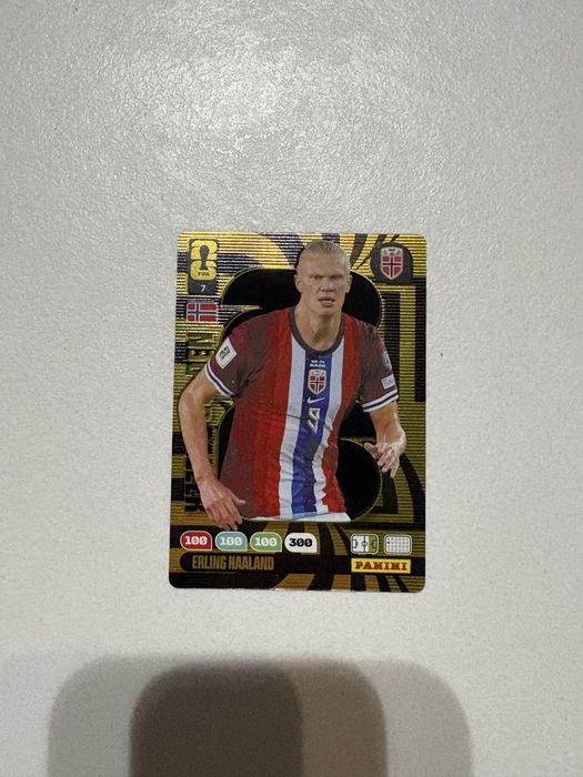 Panini adrenalyn xl world cup 2026 Haaland Golden Baller #7