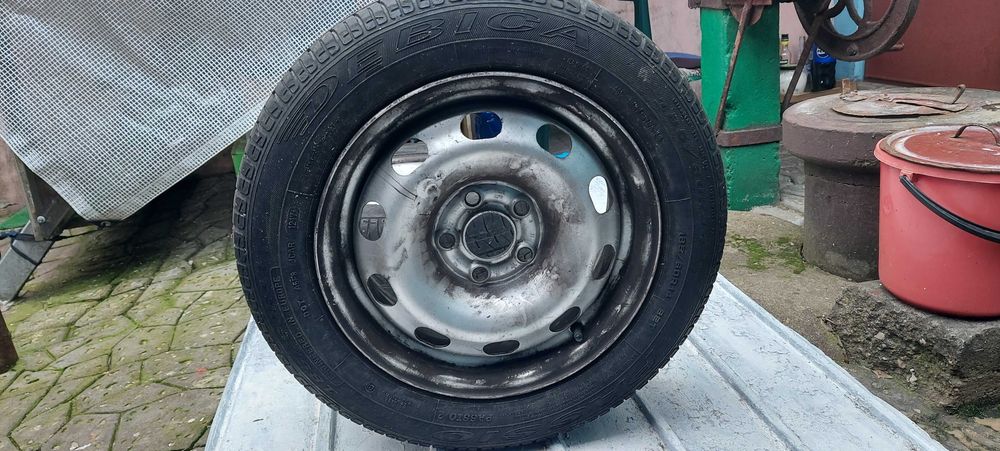 Set Jante oțel+Anvelope Vară