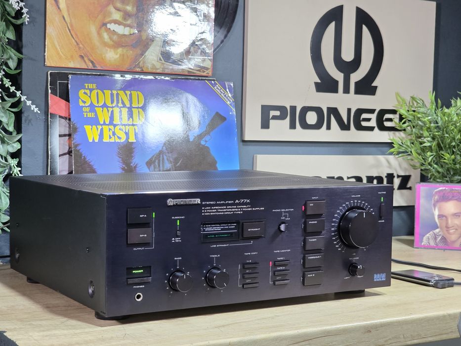 Amplificator PIONEER A-77x elite, retro hifi audio, hi end
