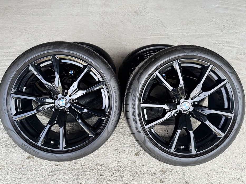 Jante Bmw X7 R22 G07 755M Originale Pirelli de vara