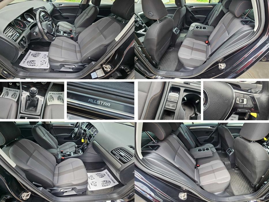 VW Golf 7.5 Facelift ALLSTAR 11.2016 1.4TSI 125cp Manual Faruri LED / TOP