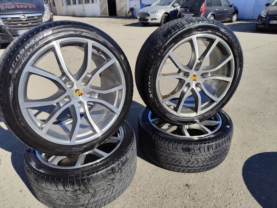 Set Jante R21 Porsche Cayenne 9Y originale doua latimi  ET58 ET46 BBS
