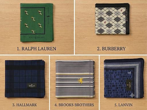 Брендовые мужские платки Ralph Lauren, B
