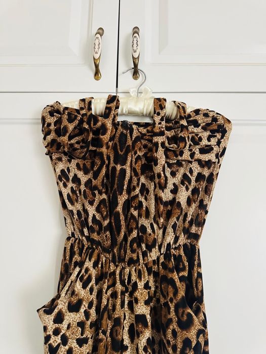 Salopeta animal print , masura S / M , material de calitate ,fin