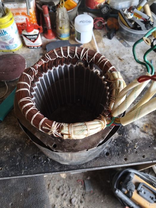 Перемотка ремонт электродвигателей