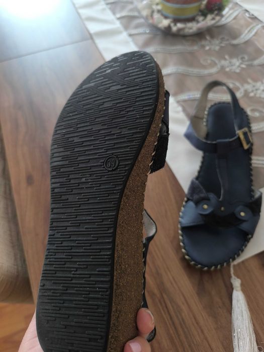 Дамски кожени сандали 39 номер