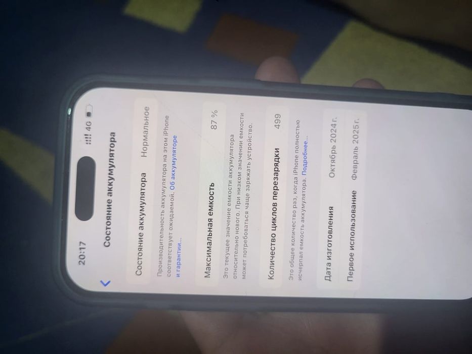 Iphone 15 Blue 128гб