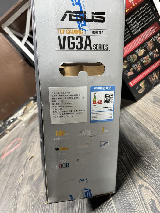 Монитор 27" ASUS TUF Gaming VG279Q3A черный