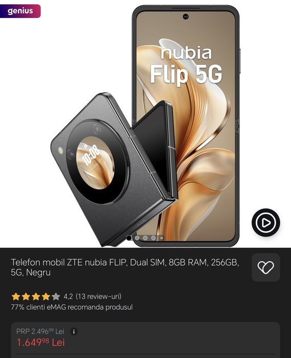 ZTE Nubia Flip 5G