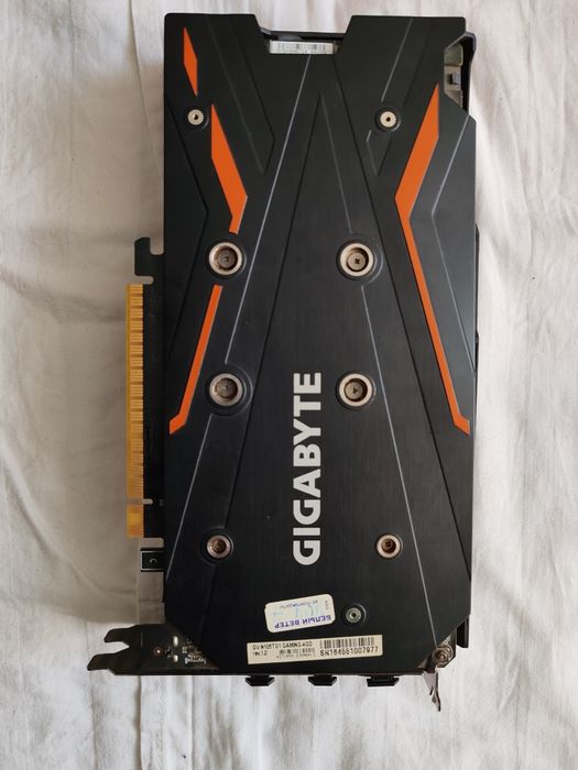 Видеокарта GeForce® GTX 1050 Ti Windforce OC 4G