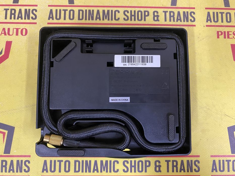 Compresor auto umflat roti kit pana original Toyota 120w cu husă