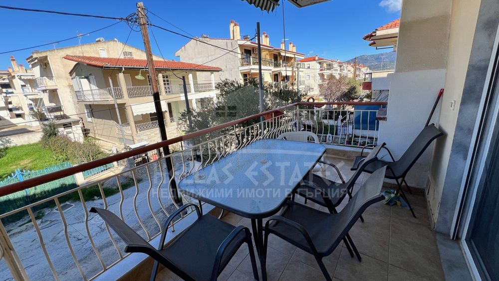 Апартамент с две спални за продажба в Паралия Офринио, Гърция