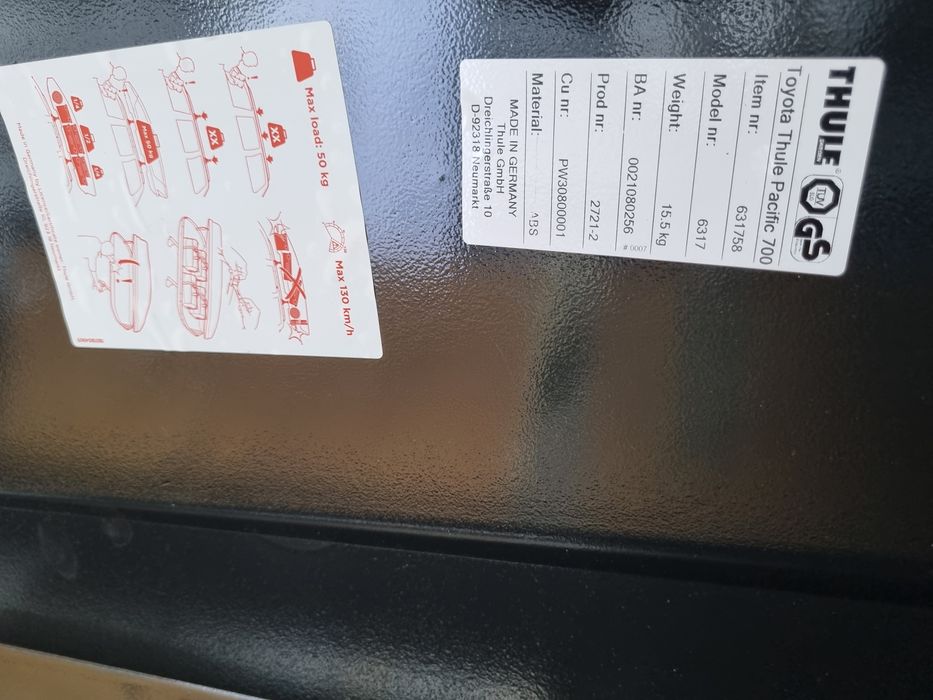 Продам Автобокс Thule Pacific 700