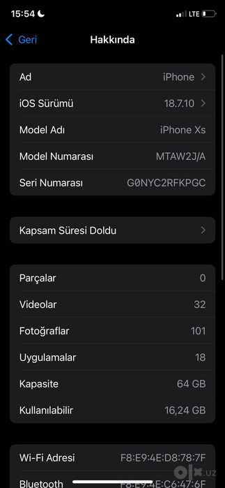 iPhone xs srocni