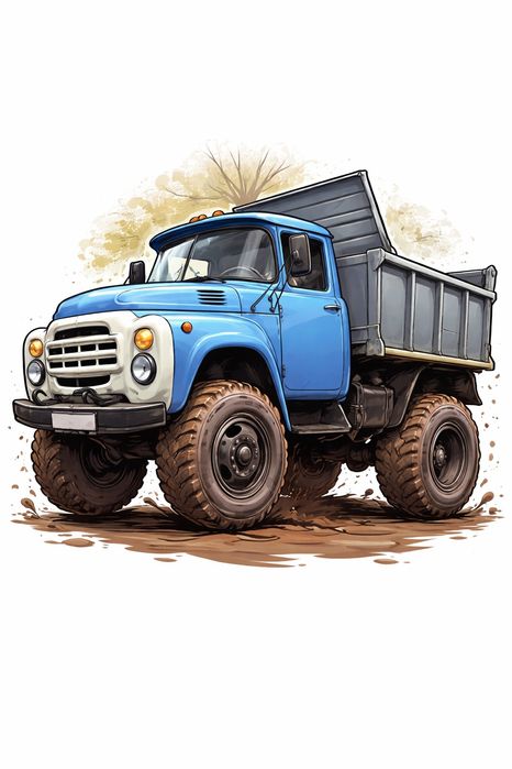 ЗИЛ • ДОСТАВКА сырья • Вывоз мусора