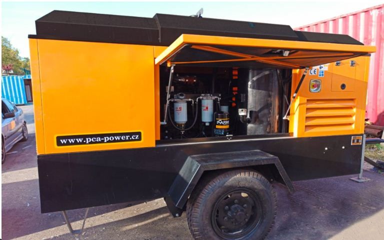 Компрессор дизельный воздушный винтовой