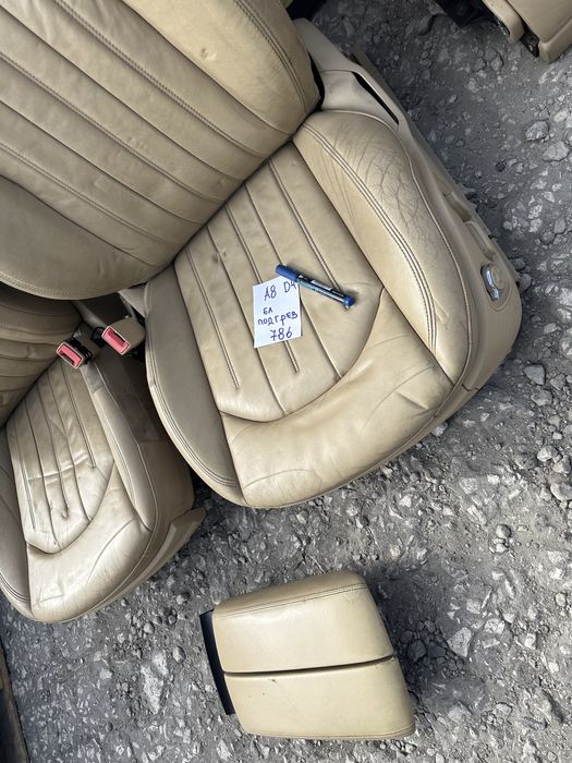 Салон за капучино Audi A8 D4 Ауди А8 Д4 2011г  седалки подгрев н786 ел
