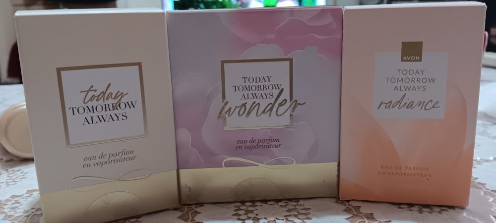 Дамски парфюми  и к-ти от сериите TODAY,  PREM.LUXE, ATTRACTION