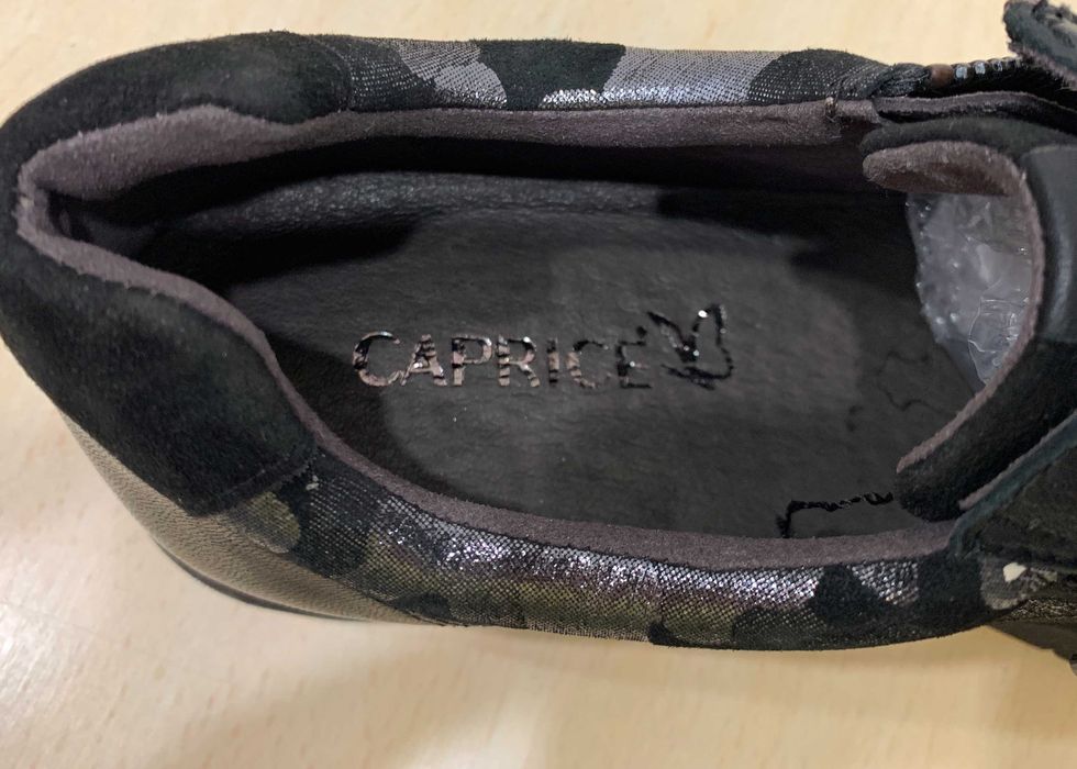 Sneakers Caprice din piele naturala 42