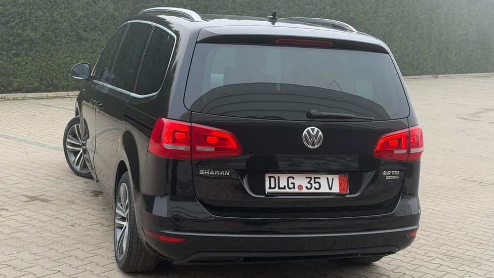 Vw sharan 2.0d 140 cp 7 locuri ful ful