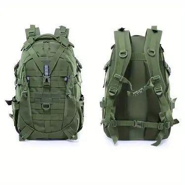 тактическа раница+светлоотразител Military 40L Molle водоустойчива
