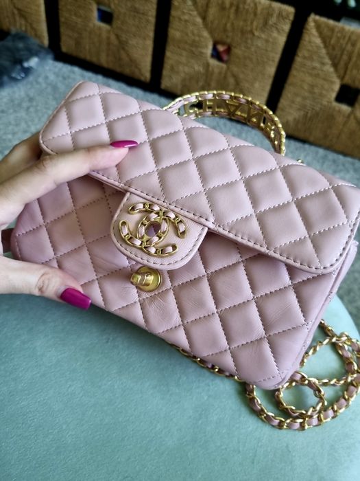 Geanta de piele Chanel