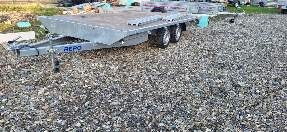 Remorca 750 KG Platforma Plana 4100 MM X 2100 MM - PLATA IN RATE !