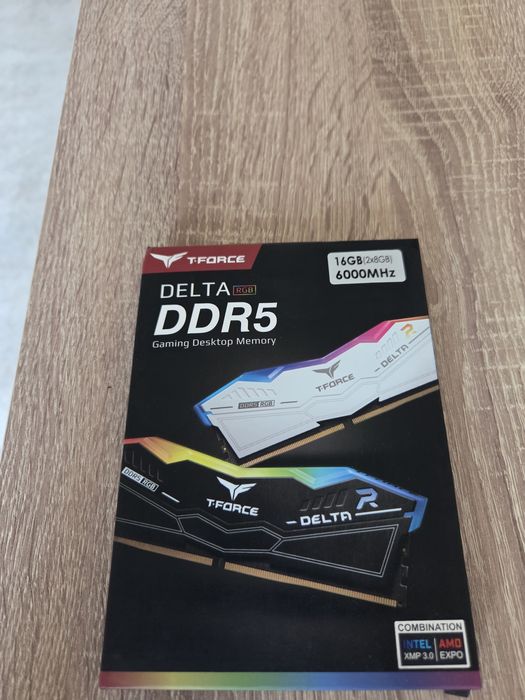 Ddr5 16gb (2*8) 6000 t-force rgb