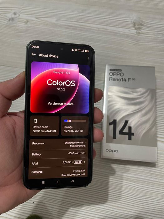 Vând sau schimb Oppo Reno 14 5G 256GB
