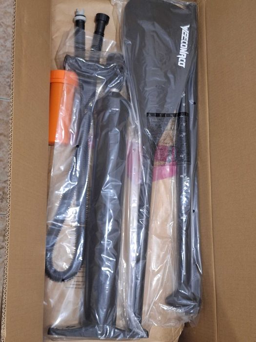 Нов падълборд 320 x 82 x 15,5 см до 170 кг с включено оборудване