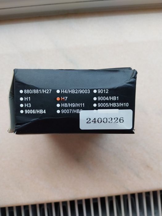 Set de 2 leduri H7