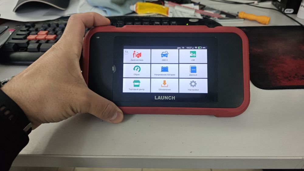 Авто сканер лаунч 123Е