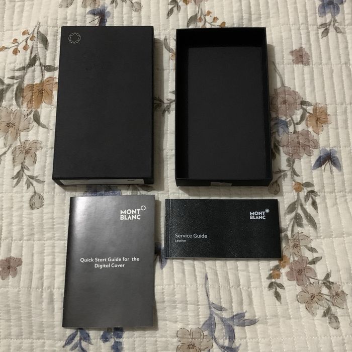 Эксклюзивная коробка Samsung-Montblanc