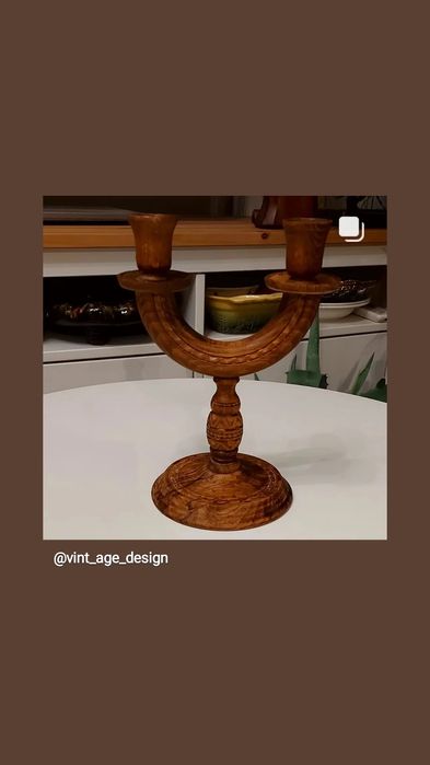 Свещници -дърво ,месинг  ,комбинирани