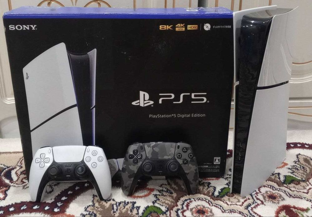 PlayStation 5 slim Digital 1 tb 2 ta jostigi bilan