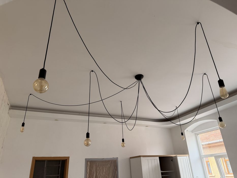 Lustra Spider/Paianjen cu 7 Pendule