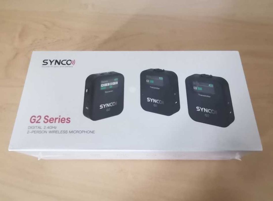 Synco G2 A2 set doua lavaliere wireless 2.4ghz nou sigilat