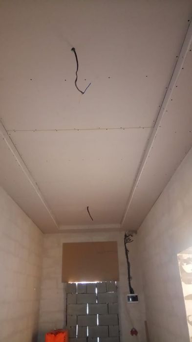 Гипсокартон работа 2000тг