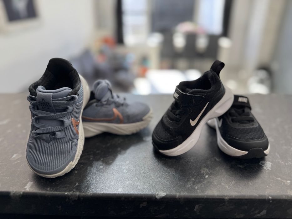 Детски маратонки Nike черни