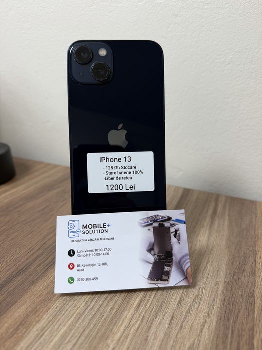 IPhone 13 128 Gb Stocare . Garantie 12 Luni