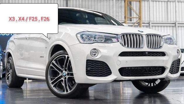 Лайстна за преден калник BMW X3 F25 и BMW X4 F26