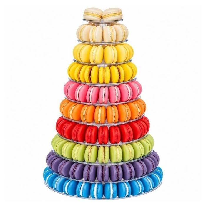 Suport Piramida pentru macarons 10 etaje Mallard