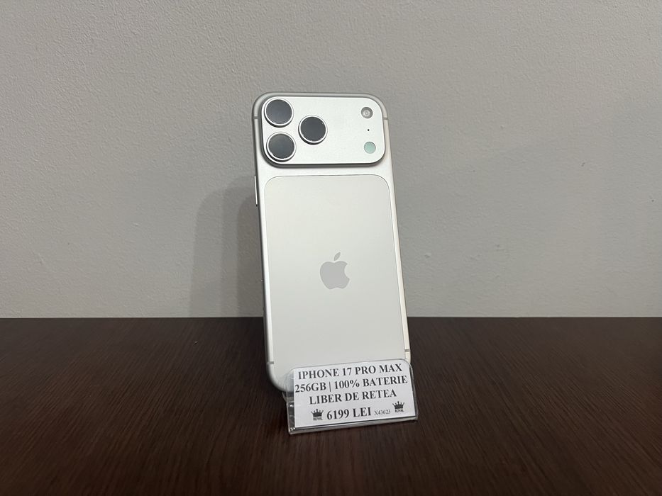 Amanet Royal CB : iPhone 17 Pro Max 256GB