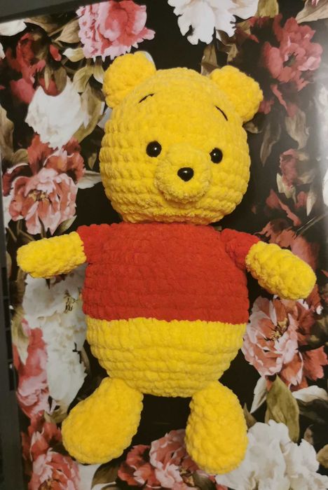 Jucărie pluș croșetata manual Tigru, din seria Winnie the pooh